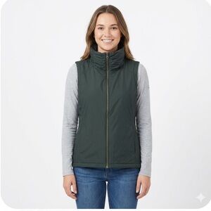 Columbia Black Quilted Vest
